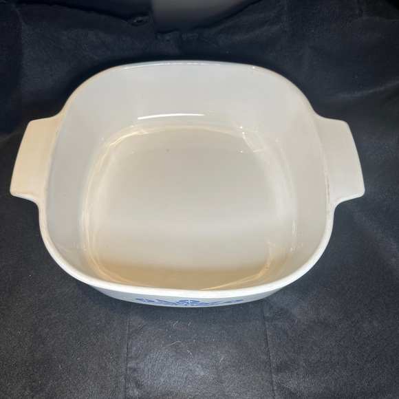 2 Quart Vintage Corning Ware Blue Cornflower Patterned Casserole Dish w / No Lid - Picture 2 of 4
